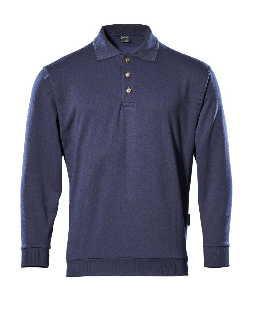 Mascot Trinidad Crossover Polo-Sweatshirt – marine