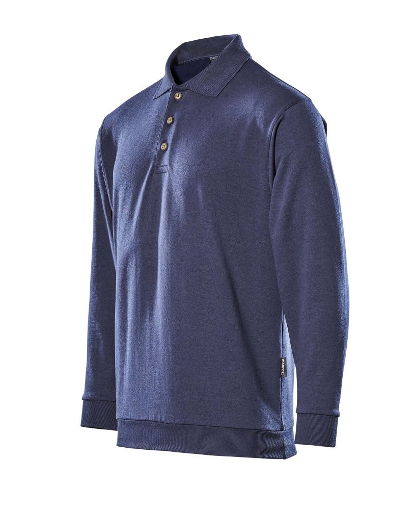Mascot Trinidad Crossover Polo-Sweatshirt – marine