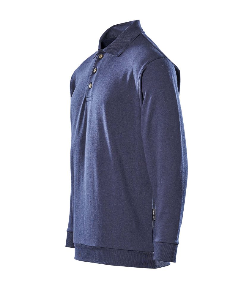 Mascot Trinidad Crossover Polo-Sweatshirt – marine
