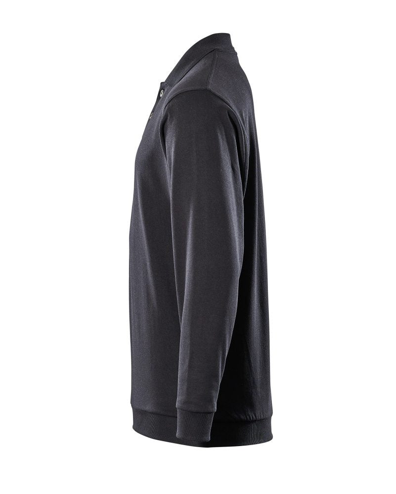 Mascot Trinidad Crossover Polo-Sweatshirt – schwarz