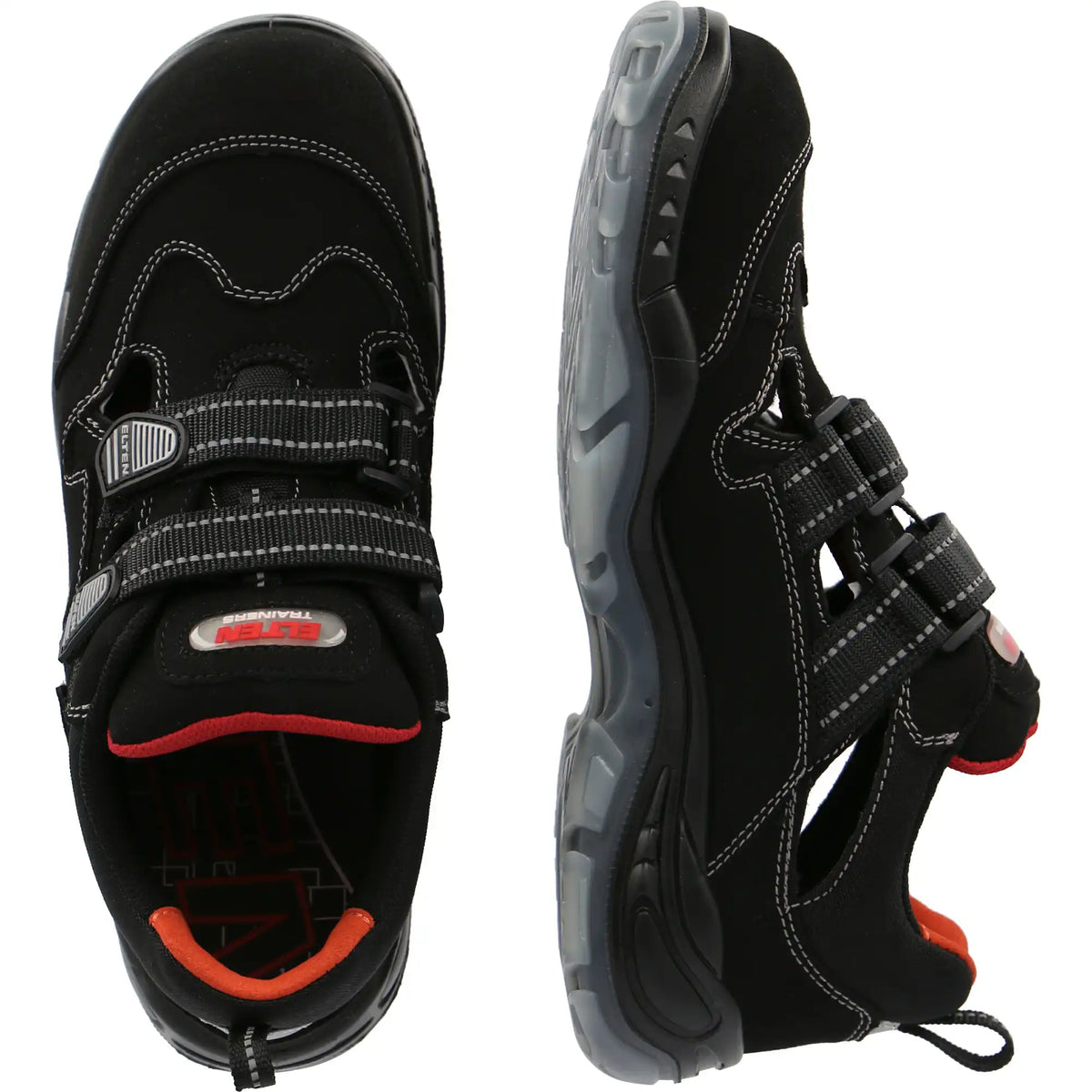Elten Scott ESD Trainers S1 Sicherheitssandale schwarz – schwarz