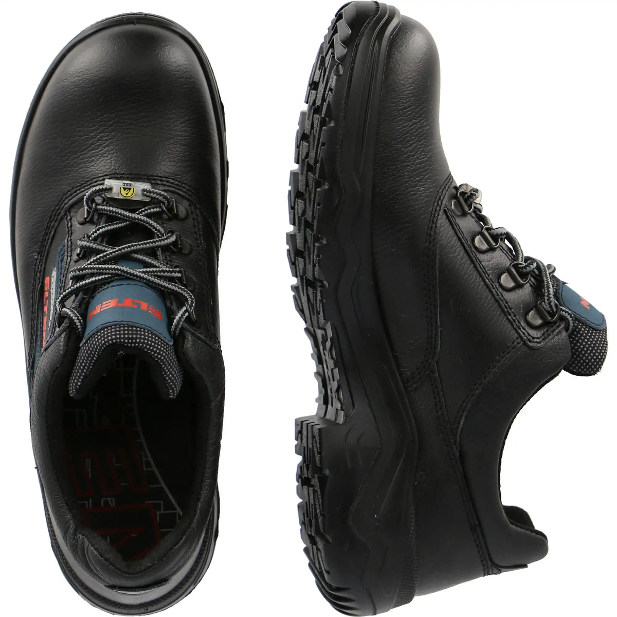 Elten Bruno ESD S2 Sicherheitshalbschuh schwarz – schwarz