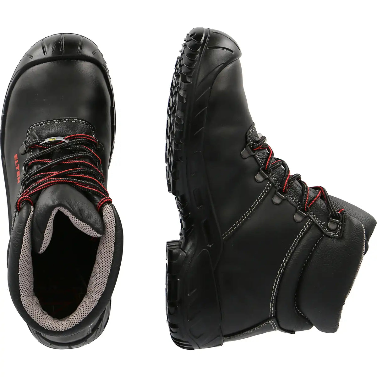 Elten Renzo XXW Mid ESD S3 Sicherheitsstiefel schwarz – schwarz