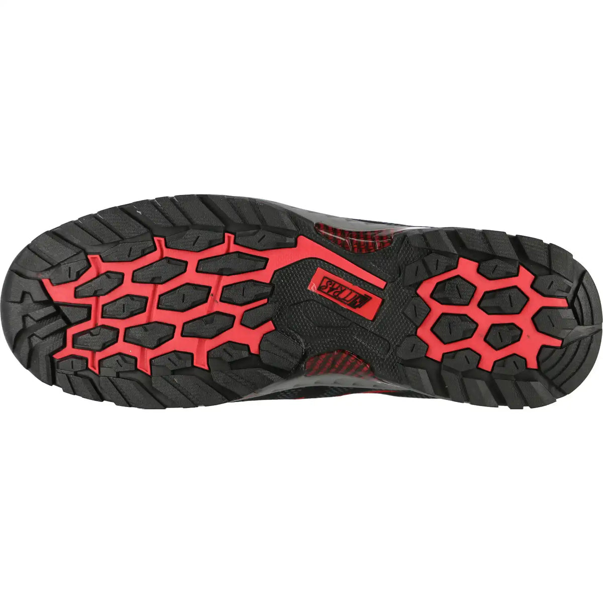 Nitras PRO Step I S1P Sicherheitshalbschuhe rot – rot