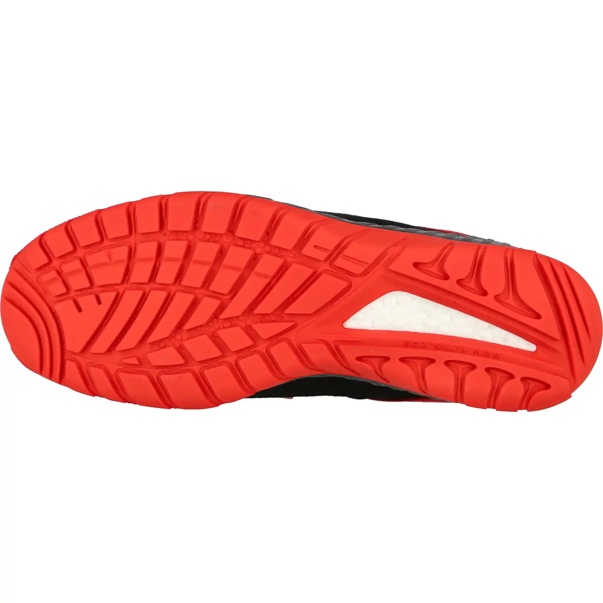 Elten Lonny low S1P Sicherheitshalbschuhe rot – schwarz