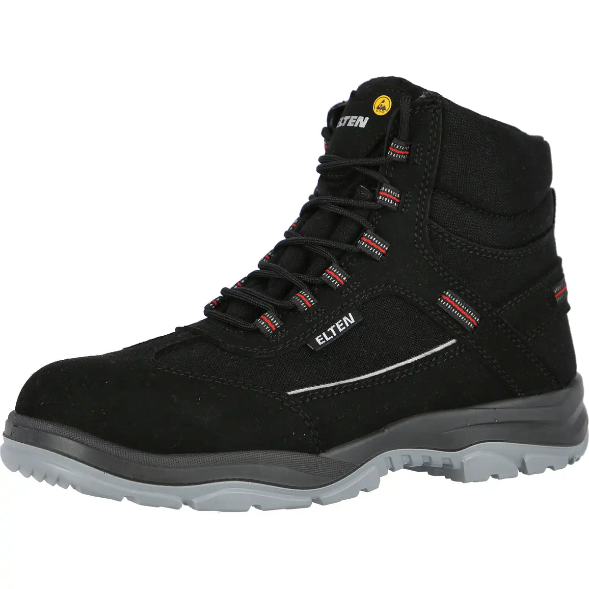 Elten Matthew MID ESD S3 Sicherheitshochschuhe schwarz – schwarz