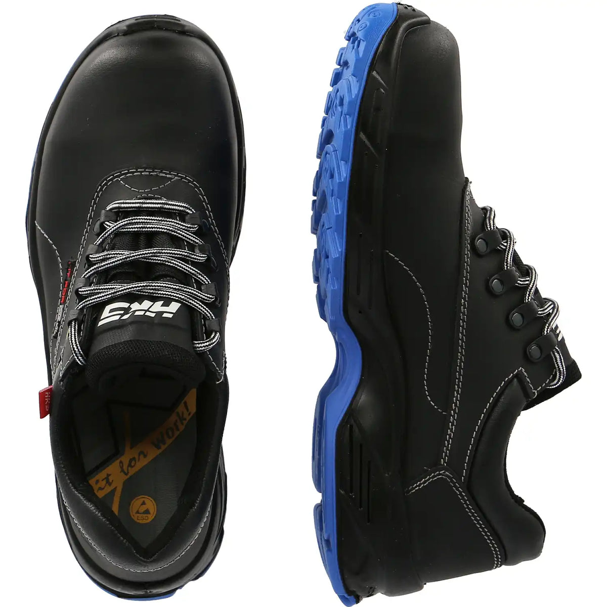 HKS Rock R S2 Sicherheitshalbschuhe schwarz – schwarz