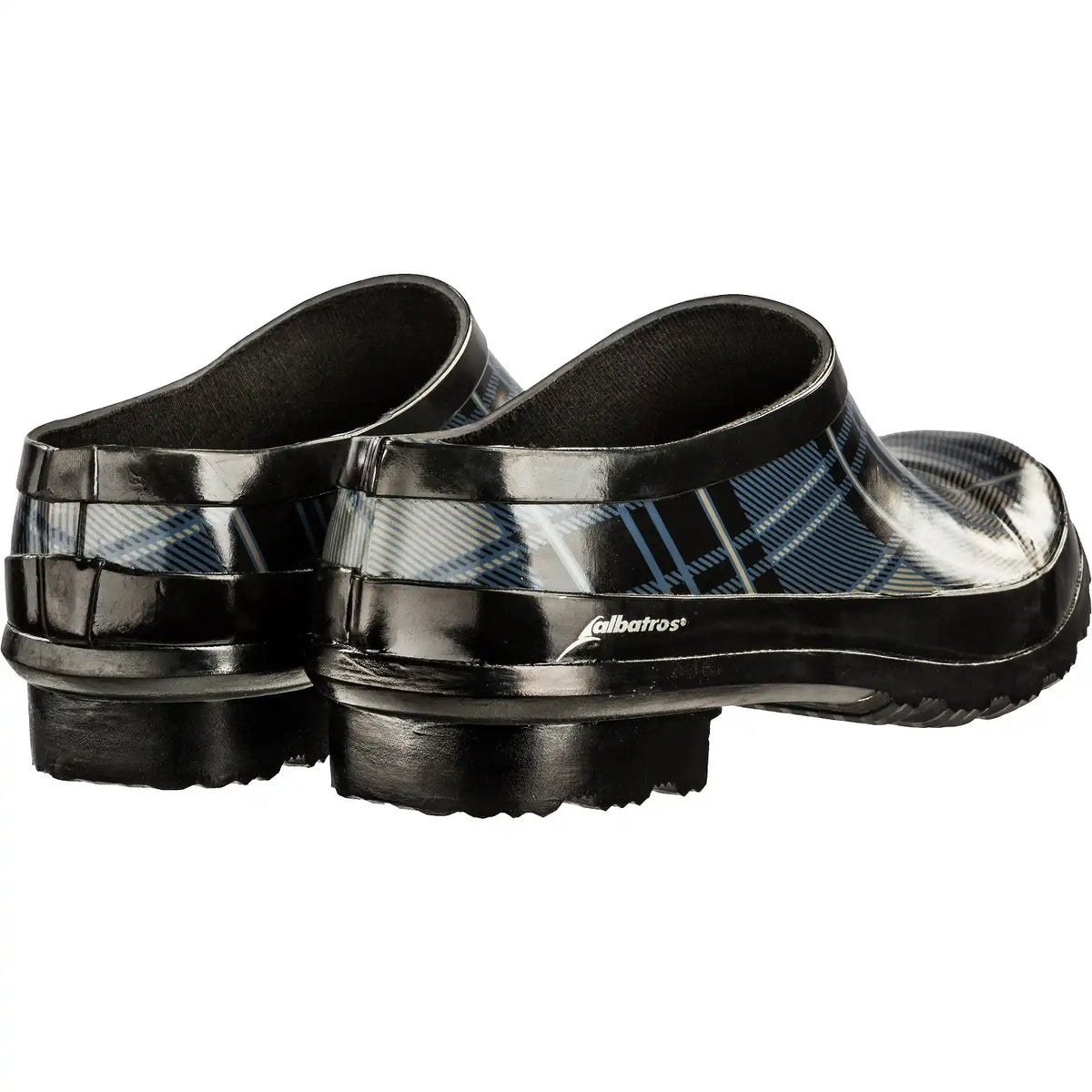 Albatros Damen Flora Freizeitclogs schwarz – schwarz