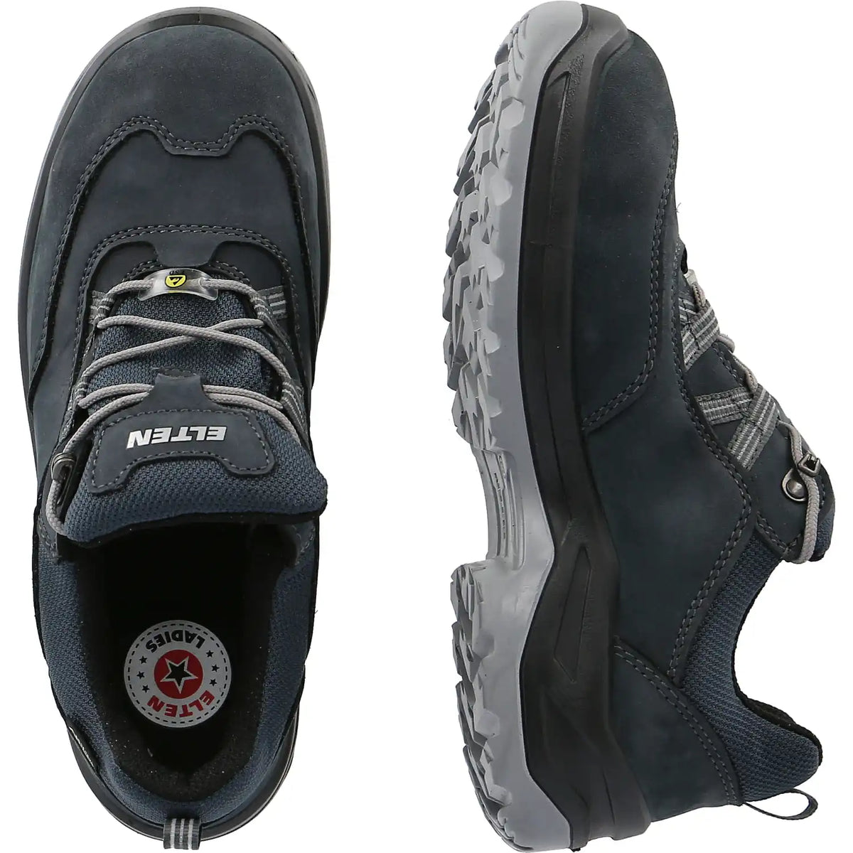 Elten Damen Lotte GTX LOW S3 Halbschuhe blau – blau