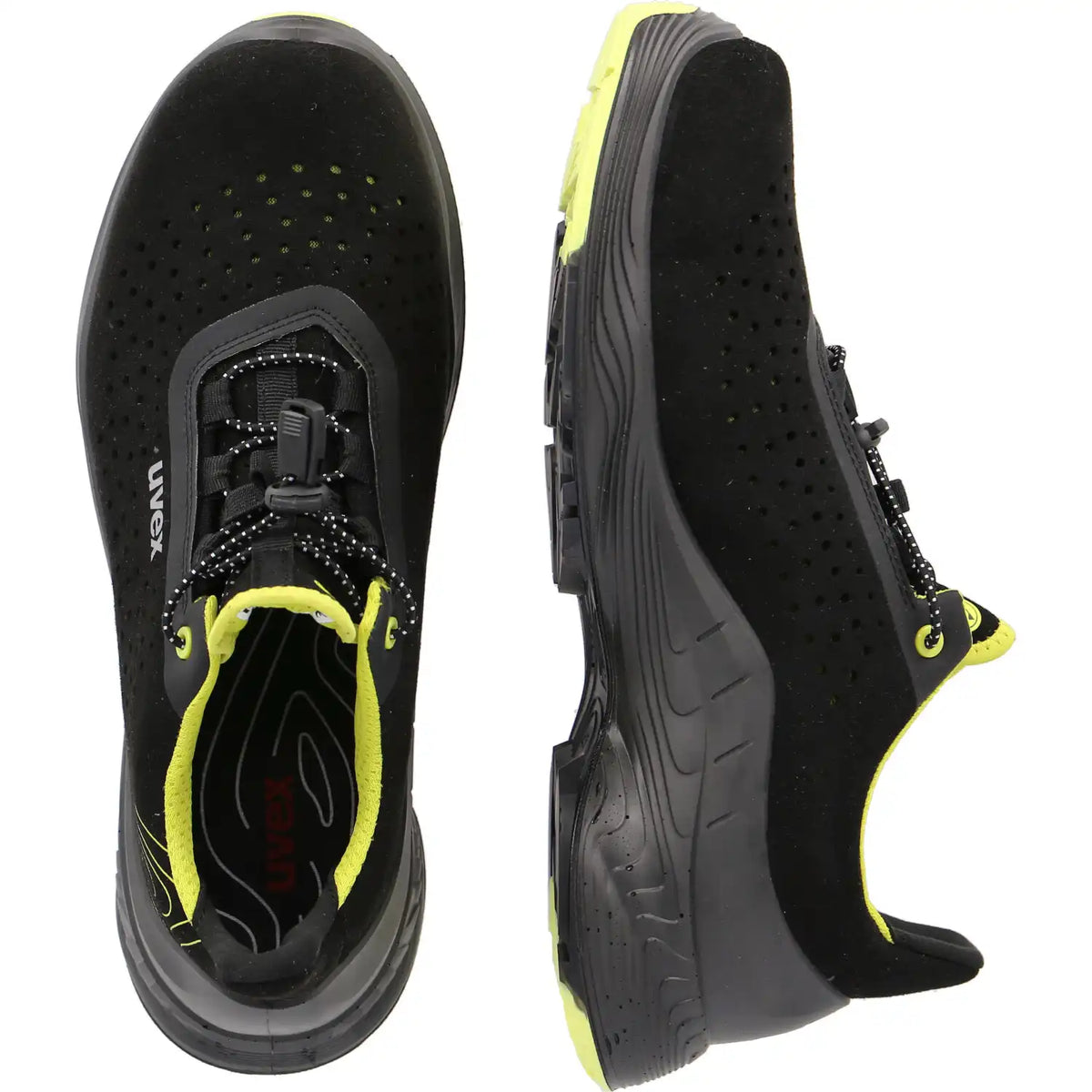 Uvex 6843/7 S1 Sicherheitshalbschuhe – schwarz