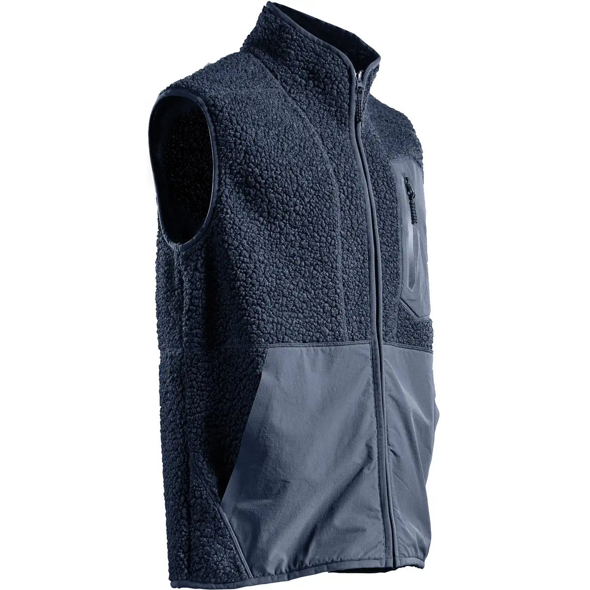Mascot 22465-682 Customized Faserpelzweste – schwarzblau