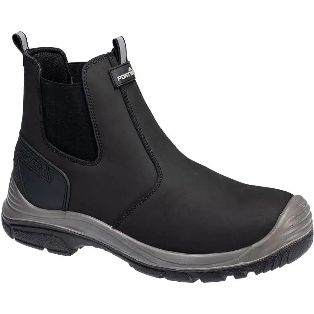 Portwest FV02 S7 Sicherheitshochschuhe schwarz – schwarz