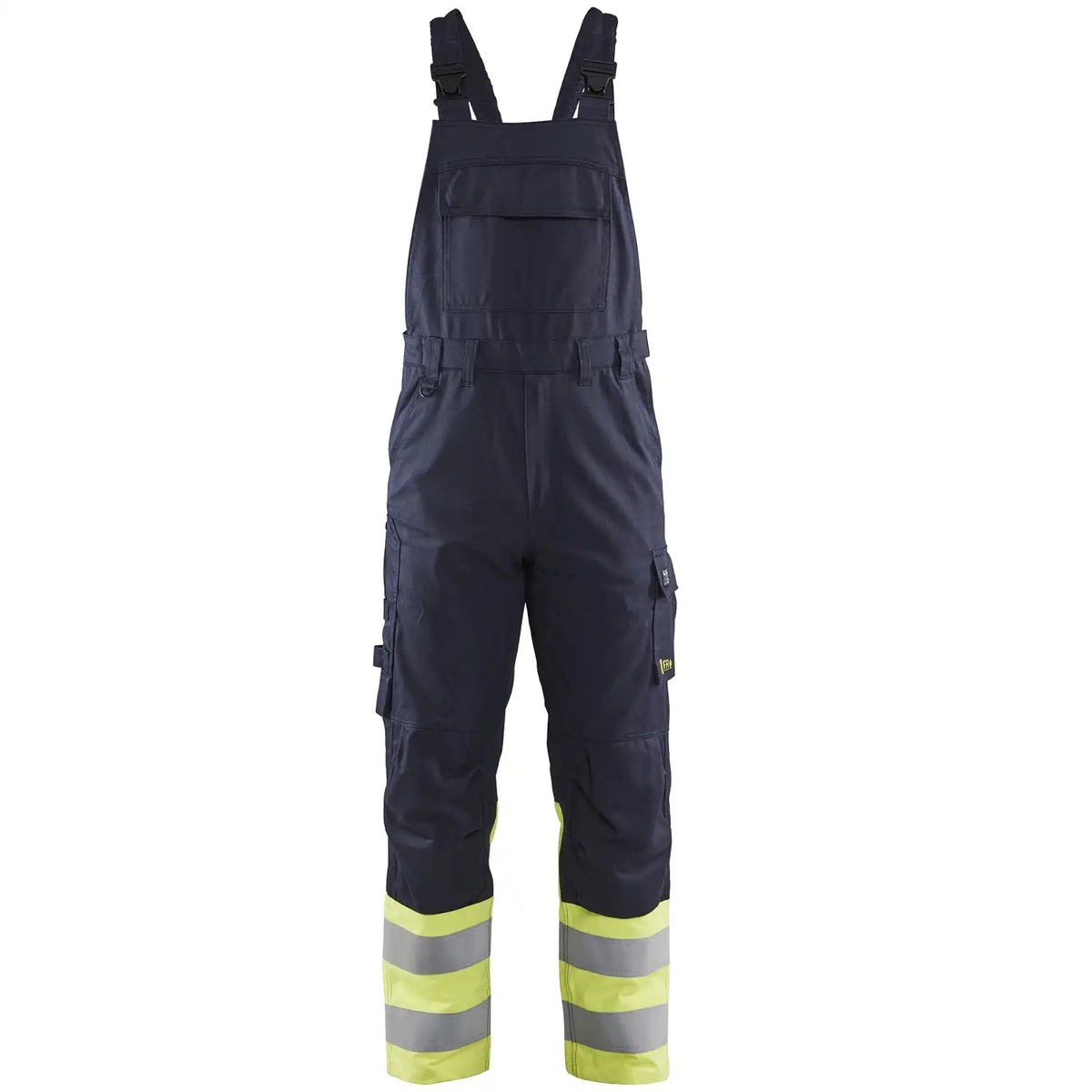 Blåkläder 2605 Stahl Multinorm Latzhose marine/gelb – gelb