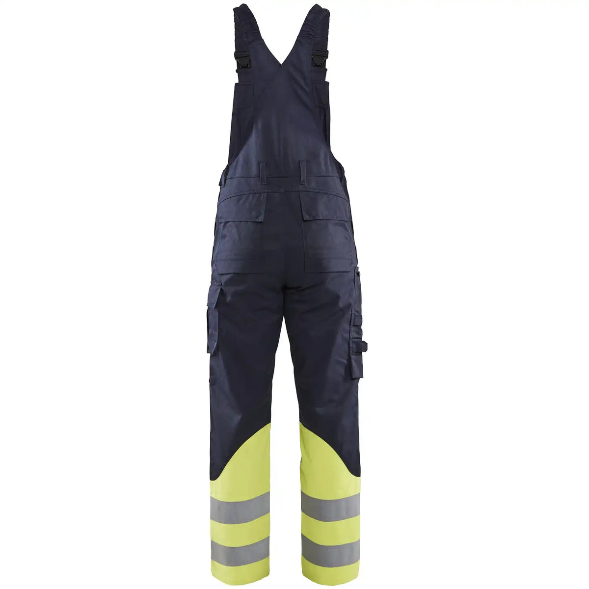 Blåkläder 2605 Stahl Multinorm Latzhose marine/gelb – gelb