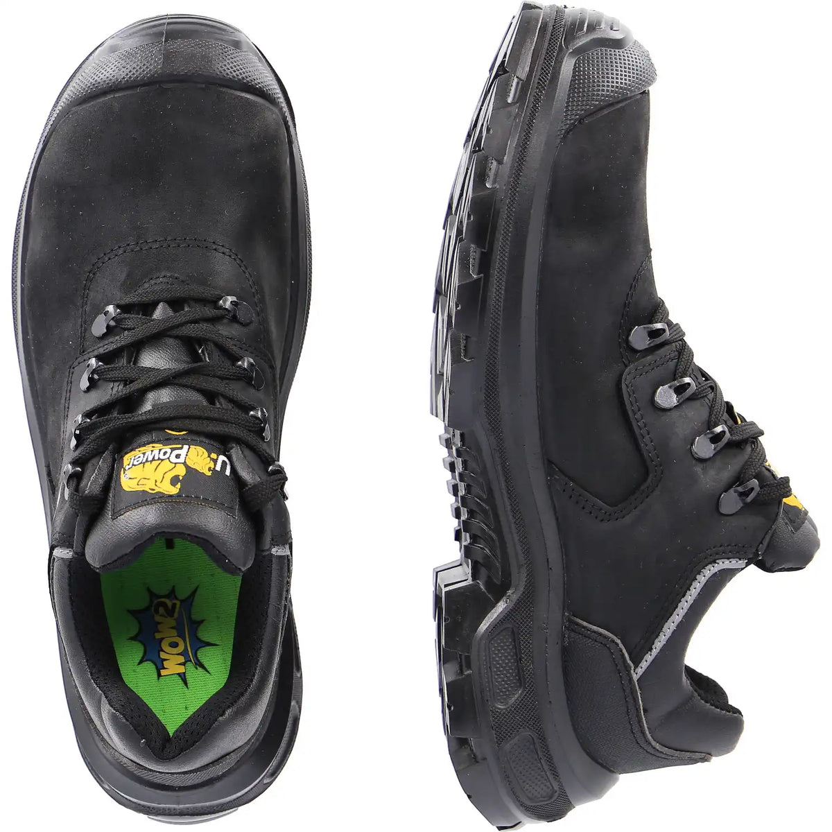 U-Power Drax S3 Sicherheitshalbschuhe schwarz – schwarz