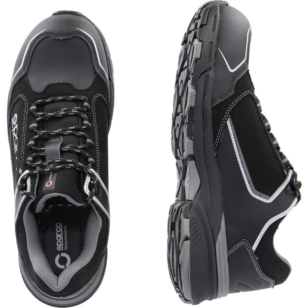 Sparco Stiria S3 Sicherheitshalbschuhe schwarz – schwarz