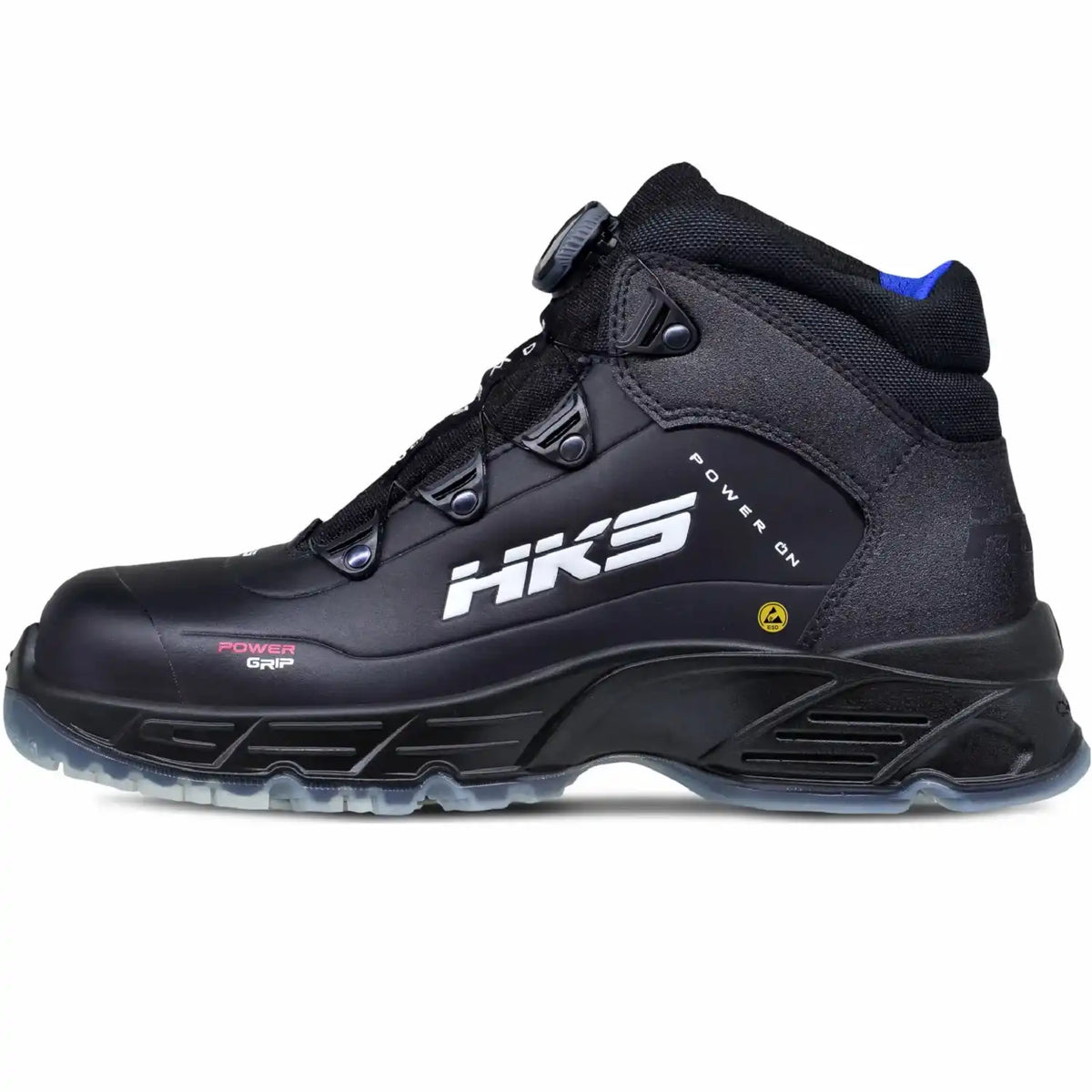 HKS CPO-50 BOA Challenger S3 Sicherheitshochschuhe schwarz – schwarz