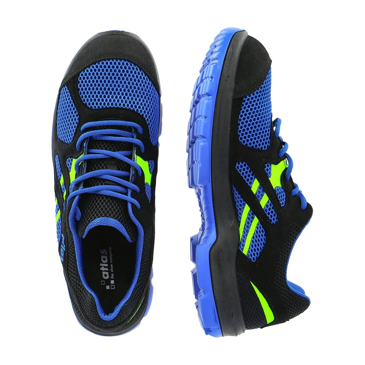 Atlas Flash 4005 XP S1P Sicherheitshalbschuh blau – blau