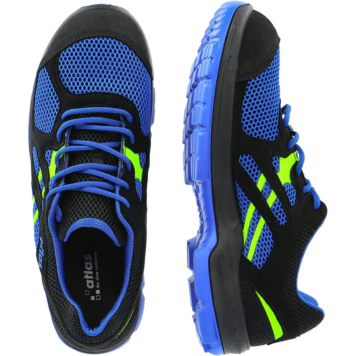Atlas Flash 4005 XP S1P Sicherheitshalbschuh blau – blau