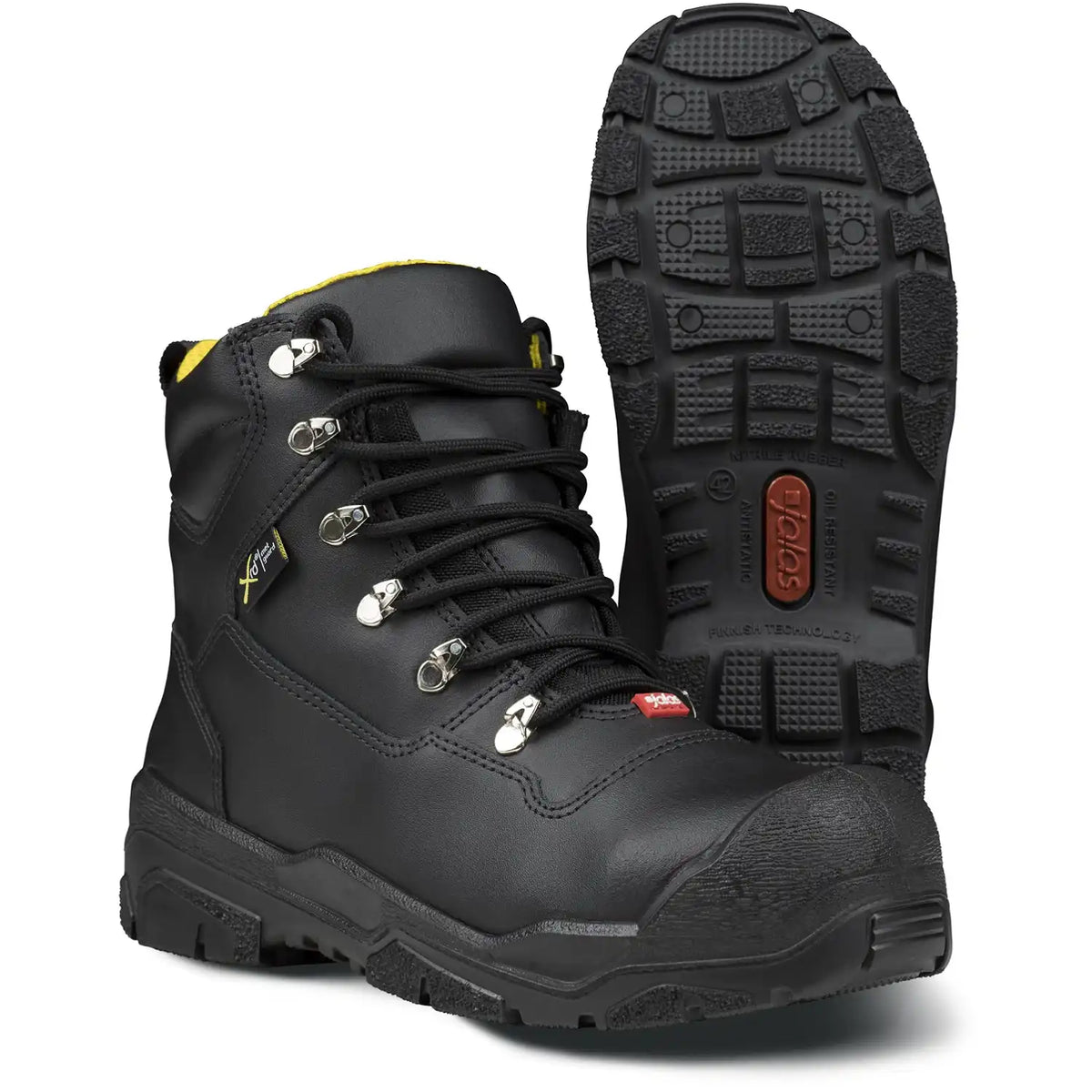 Jalas 1938 Meta S3 Sicherheitshochschuhe schwarz – schwarz