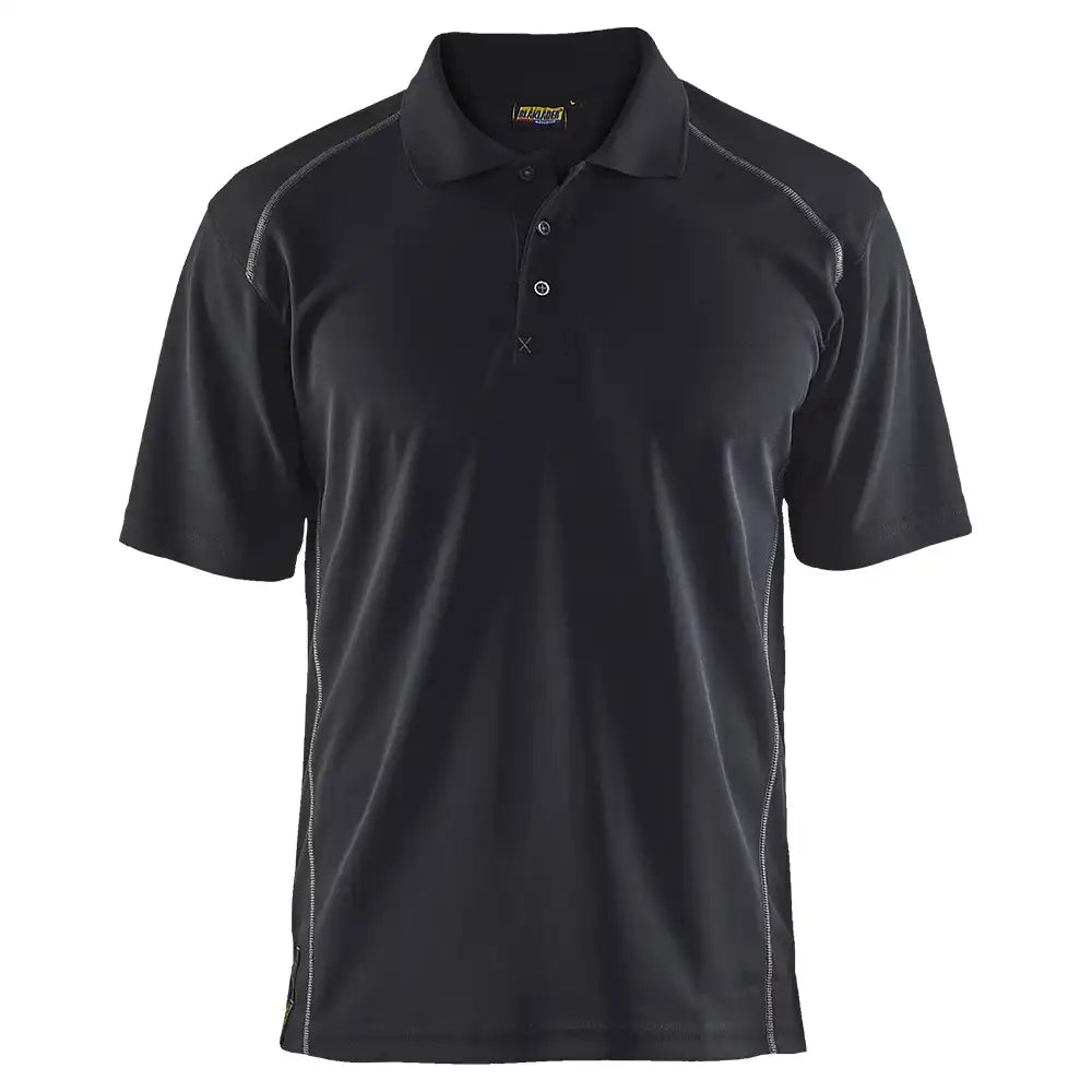 Blåkläder 3326 Polo-Shirt mit UV-Schutz – schwarz