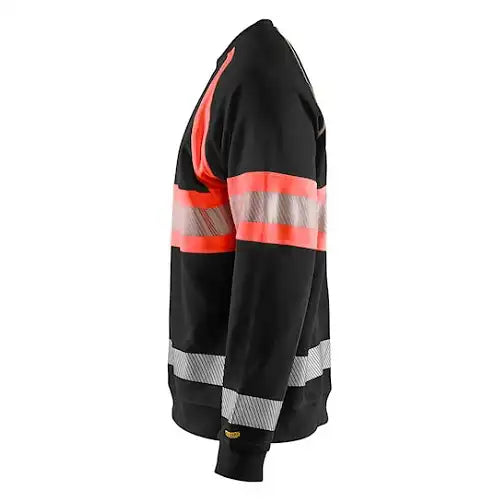 Blåkläder 3359 Warnschutz Pullover – schwarz/rot