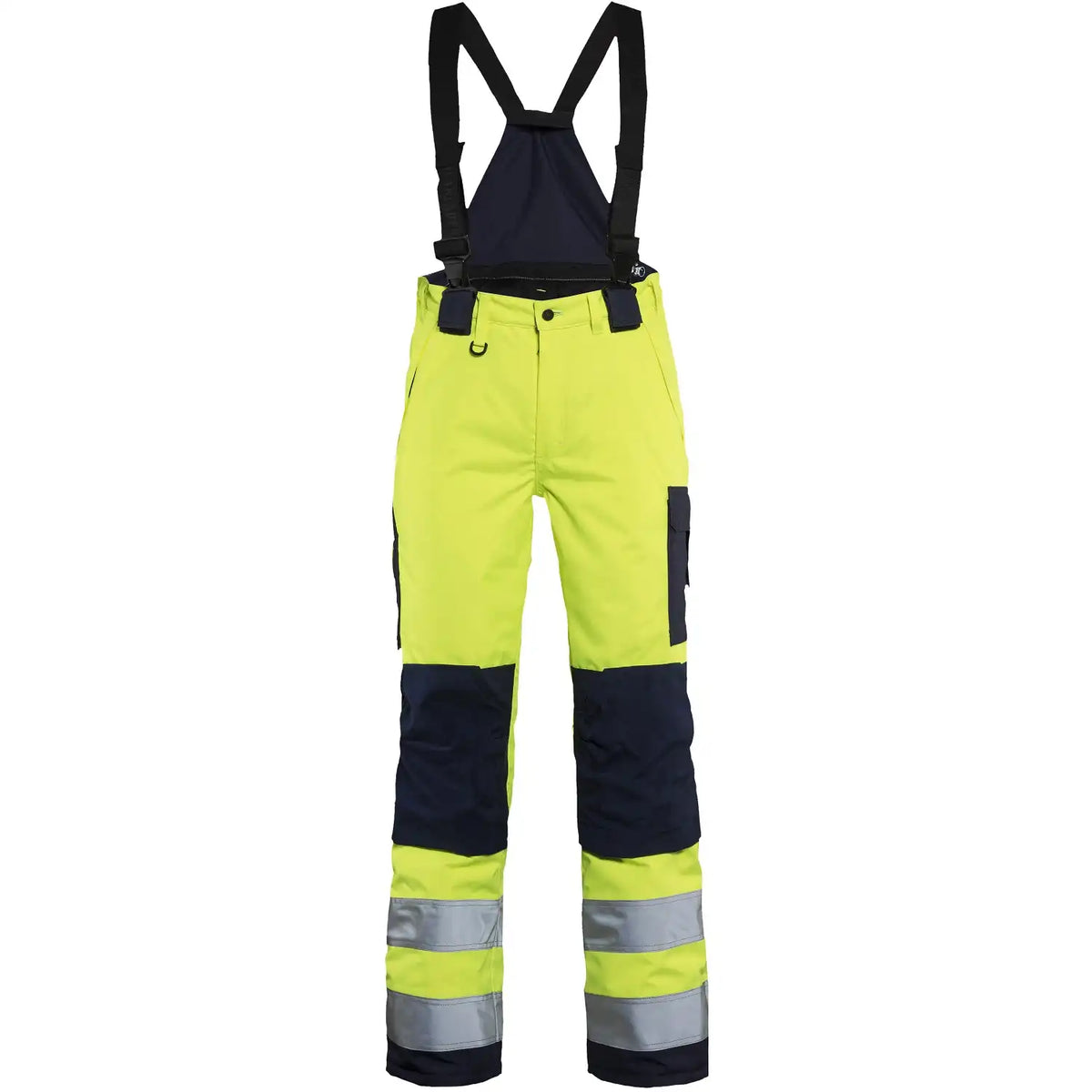 Blåkläder Damen 7885 Warnschutz-Winterhose – gelb/marine