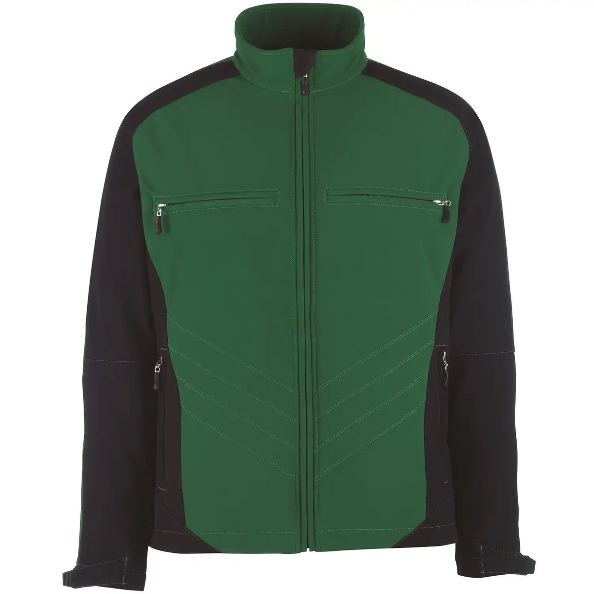 Mascot Dresden Unique zweifarbig Softshelljacke – grün/schwarz