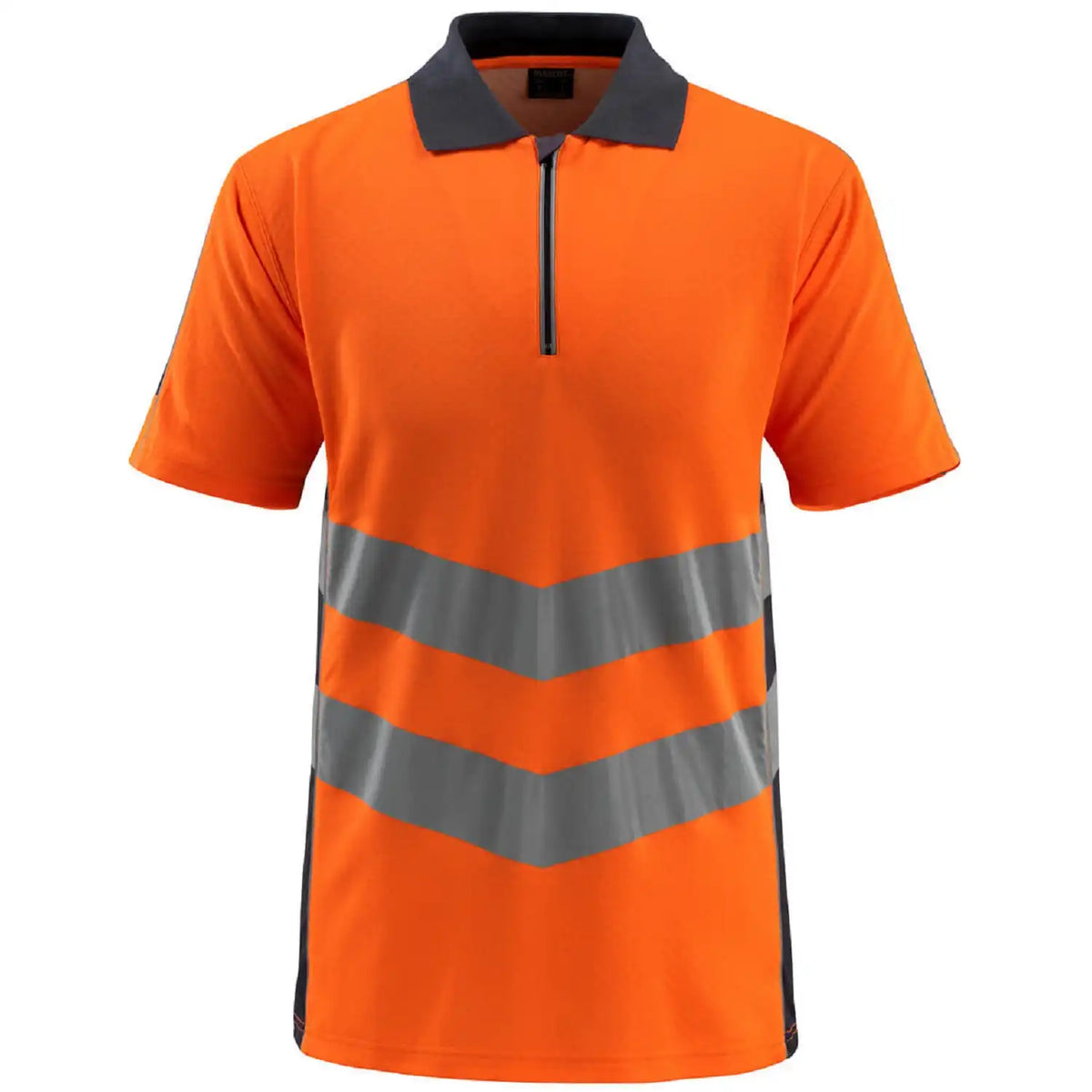 Mascot Murton Safe Supreme Warn-Polo-Shirt – orange/schwarzblau