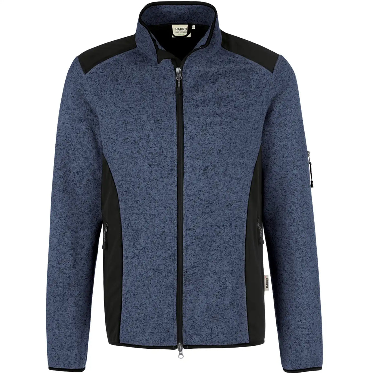 Hakro Dawson 836 Strickfleece-Jacke – navy