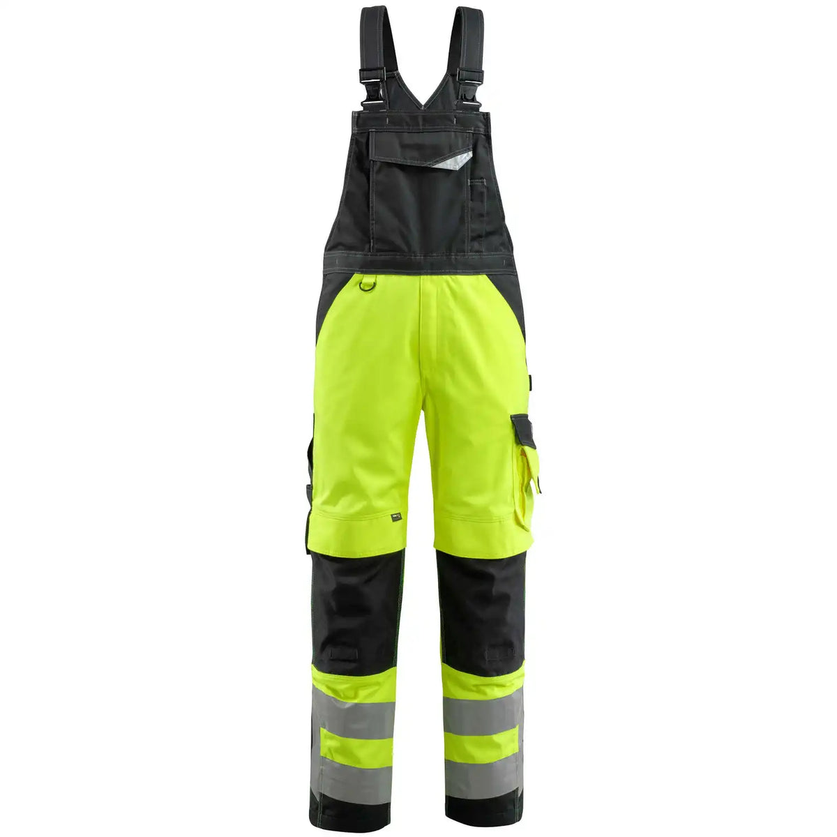 Mascot Newcastle Safe Supreme - Masot Warn-Latzhose – gelb/schwarz