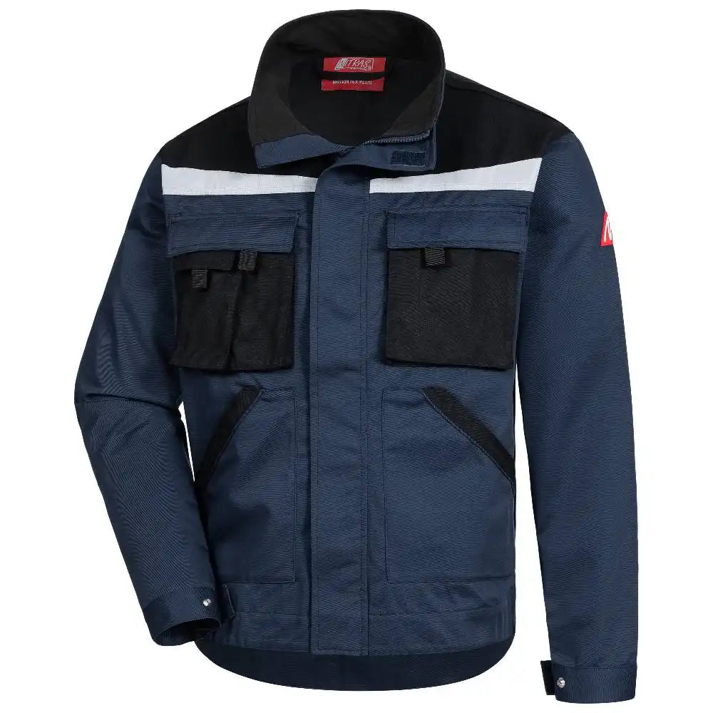Nitras Motion TEX Plus Arbeitsjacke – marine/schwarz