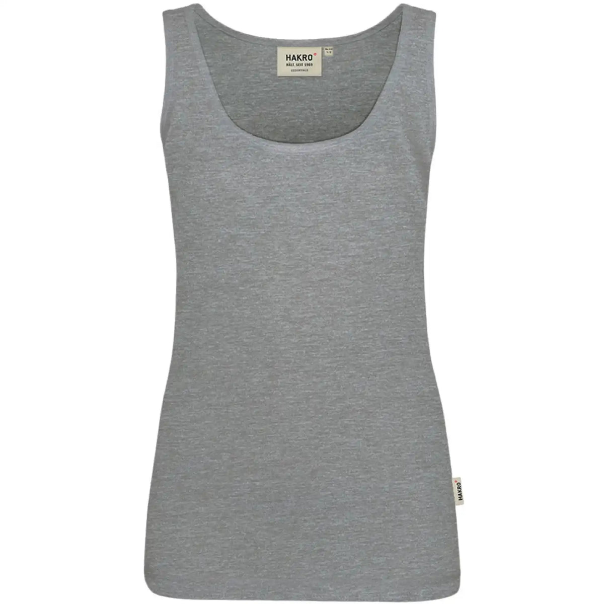 Hakro Damen Classic 159 -Tanktop – grau-meliert