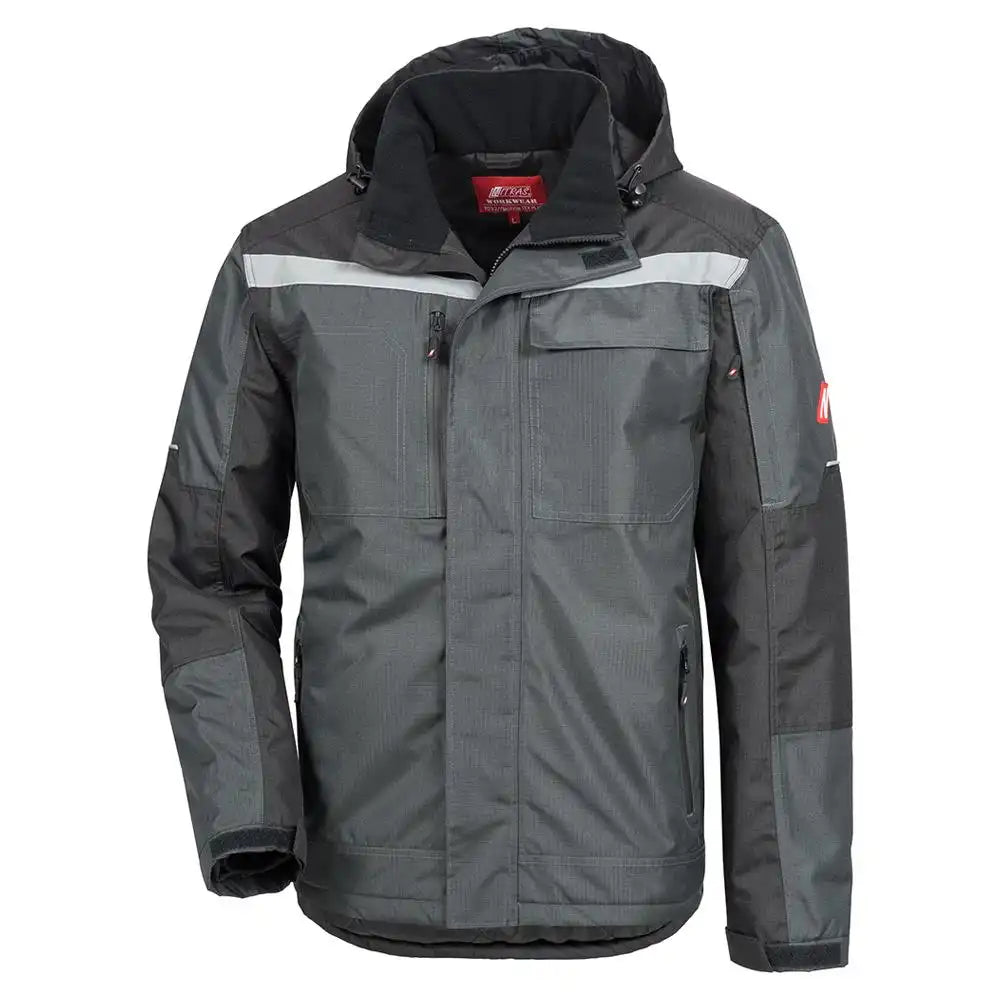 Nitras Motion TEX Plus Winterparka – grau