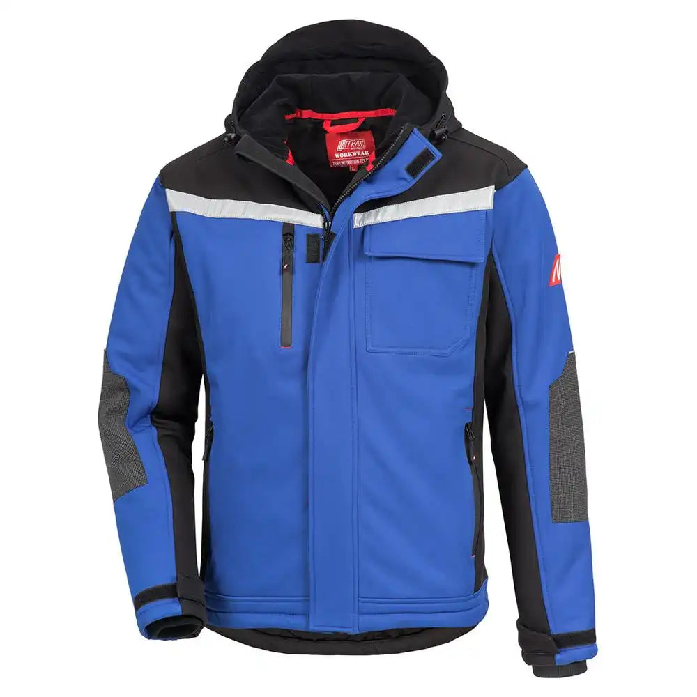 Nitras Motion TEX Plus Winter-Softshelljacke – blau