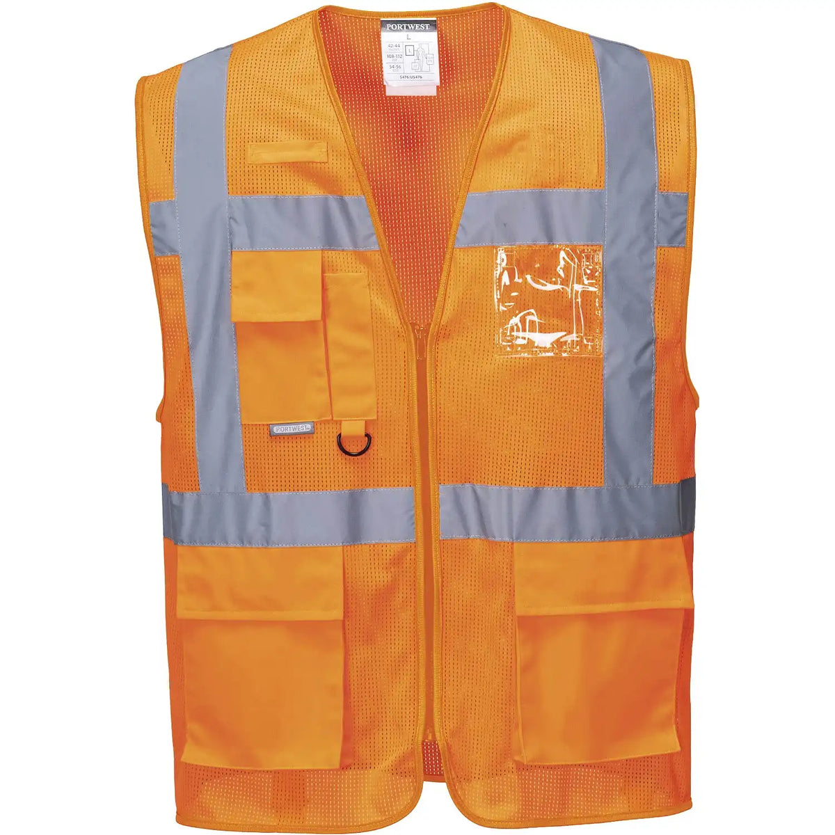 Portwest Kl.2 Athen Executive C376 Mesh-Warnweste – orange