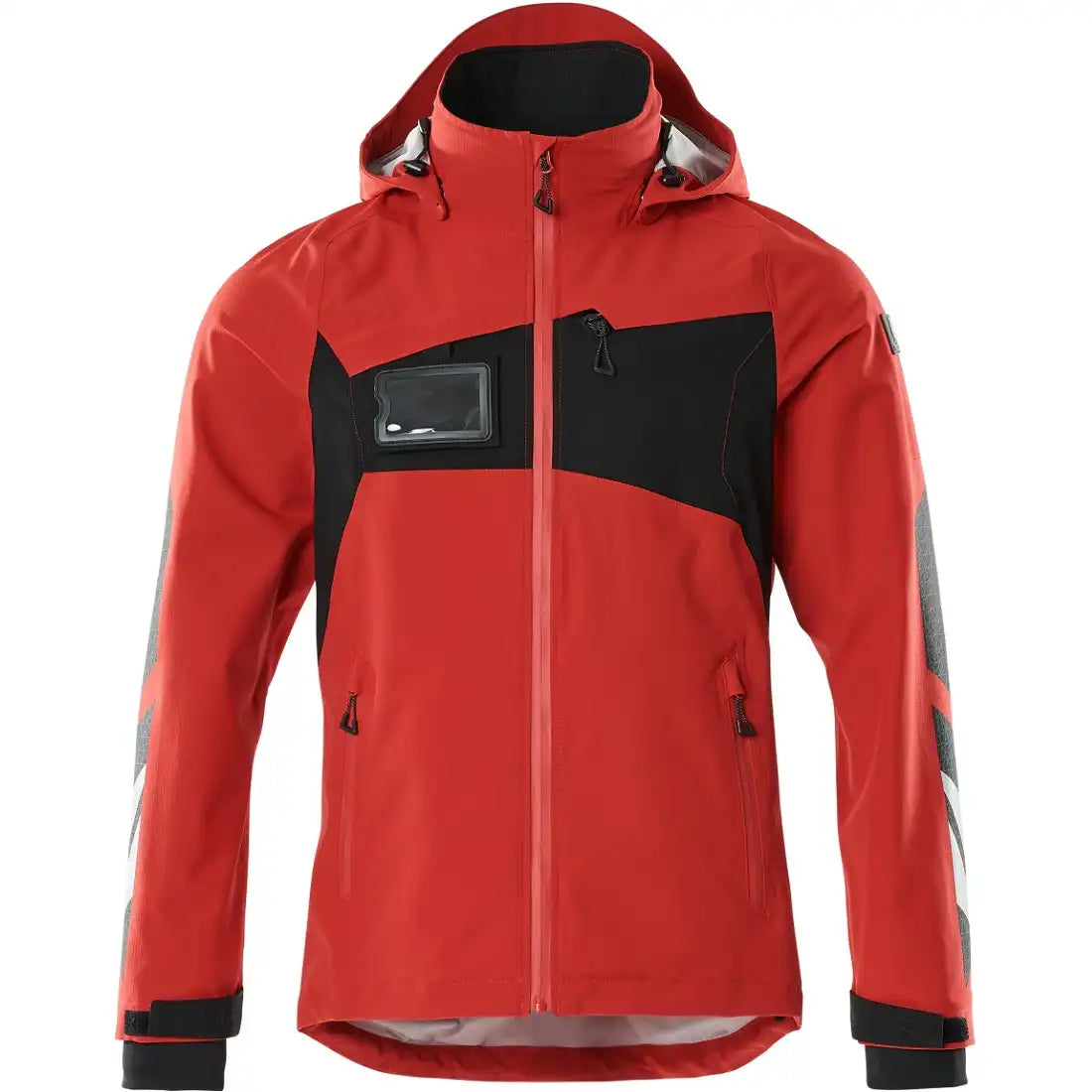 Mascot Accelerate Hardshelljacke – verkehrsrot/schwarz