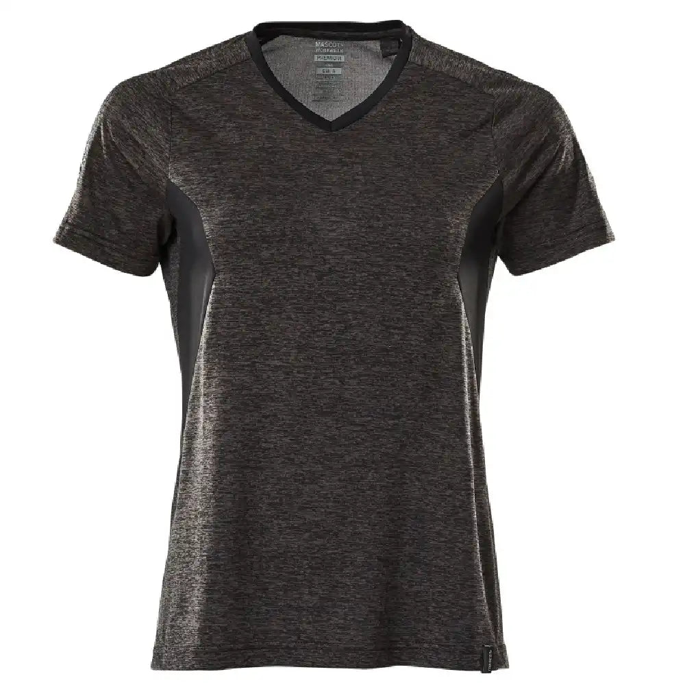 Mascot Damen mit Coolmax Pro Accelerate T-Shirt – dunkelanthrazit/schwarz