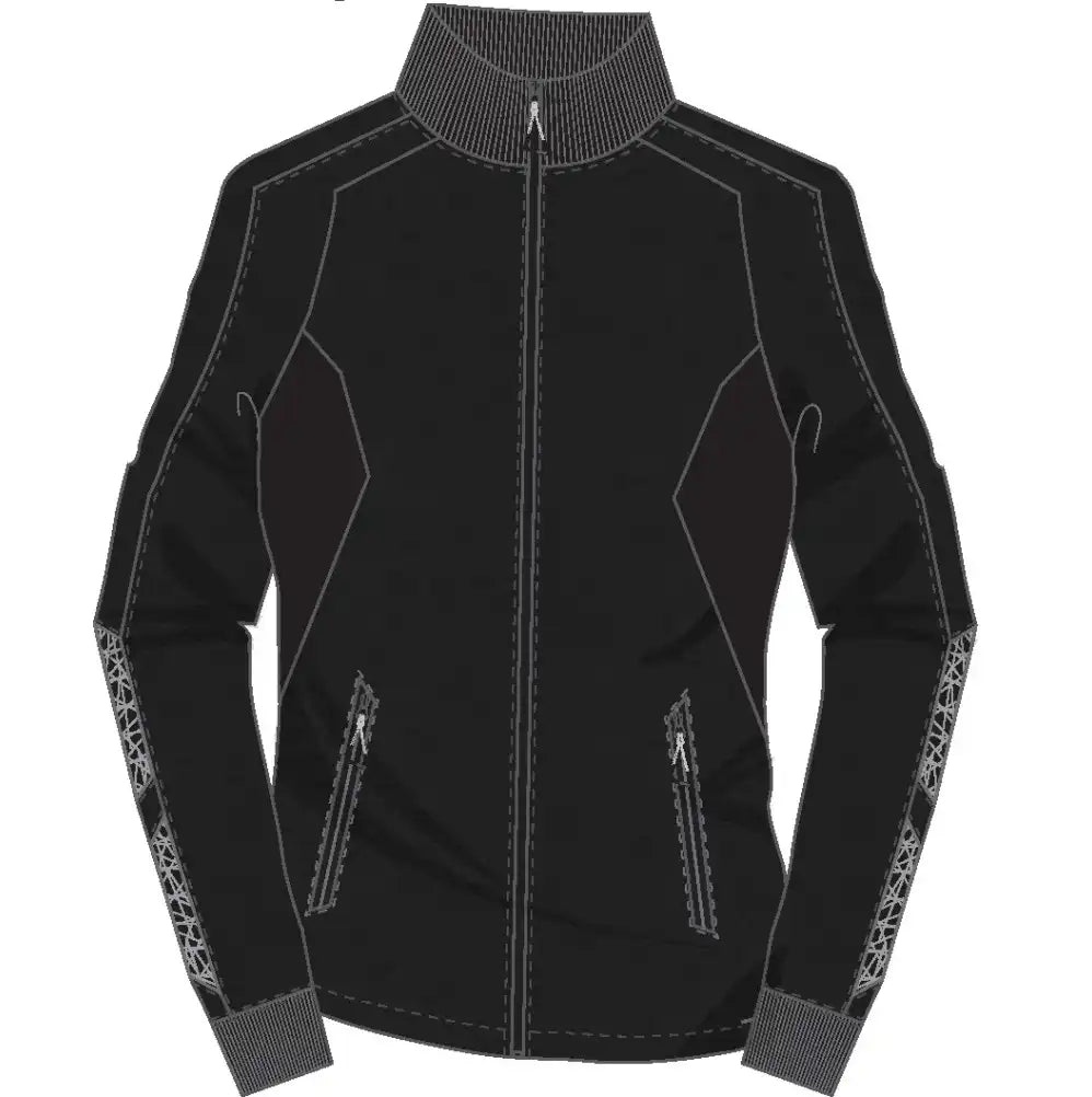Mascot Damen Accelerate Sweatjacke – dunkelanthrazit/schwarz