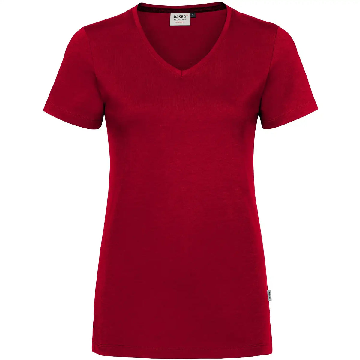 Hakro Damen COTTON-TEC 169 T-Shirt – rot