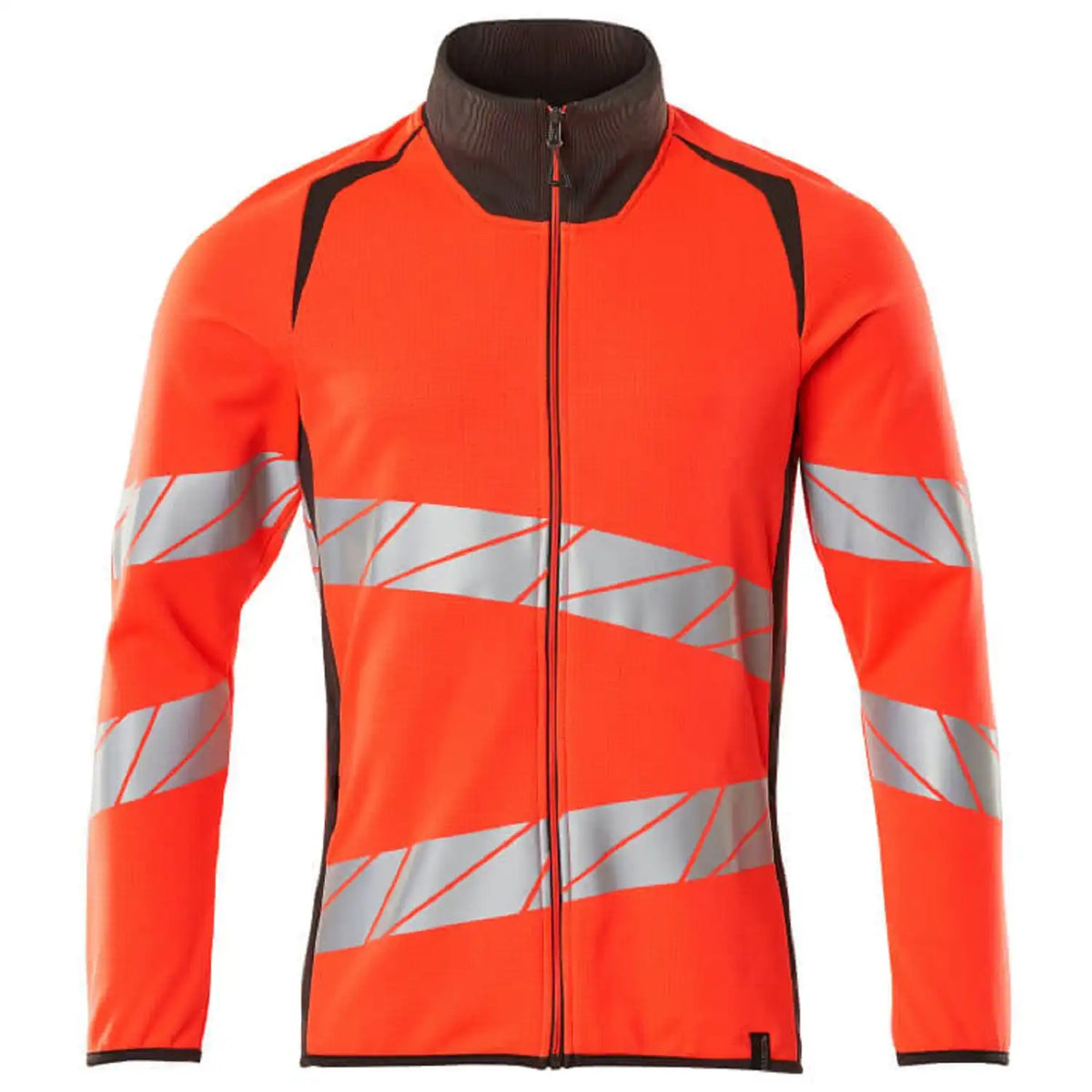 Mascot Accelerate Safe Warnschutz Sweatjacke – rot/dunkelanthrazit