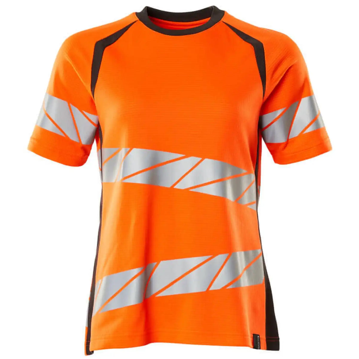 Mascot Damen Accelerate Safe Warnschutz T-Shirt – orange/dunkelanthrazit