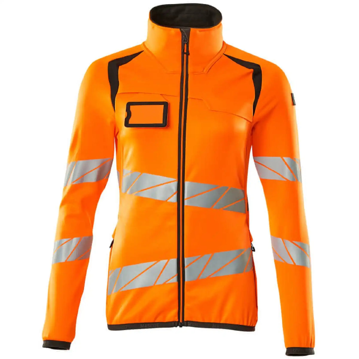 Mascot Damen Accelerate Safe Warn-Fleecejacke – orange/dunkelanthrazit