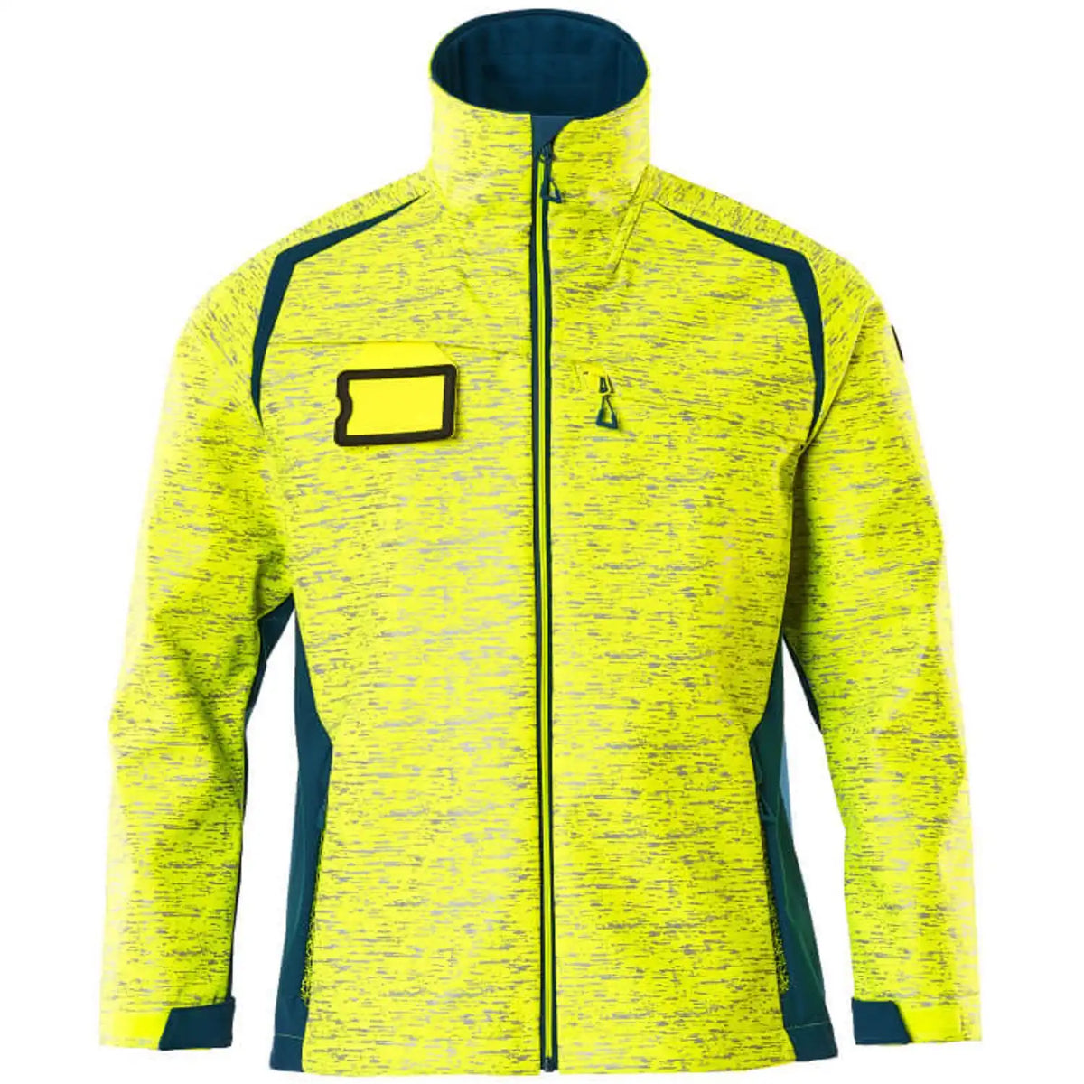 Mascot Accelerate Safe Softshelljacke – gelb/dunkelpetroleum