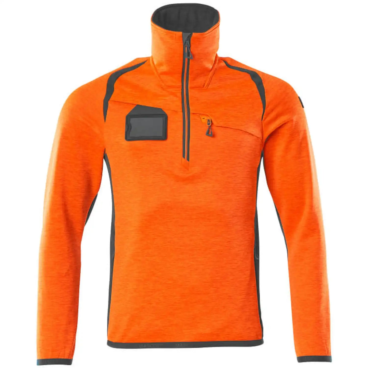 Mascot Accelerate Safe Fleecepullover – orange/dunkelanthrazit