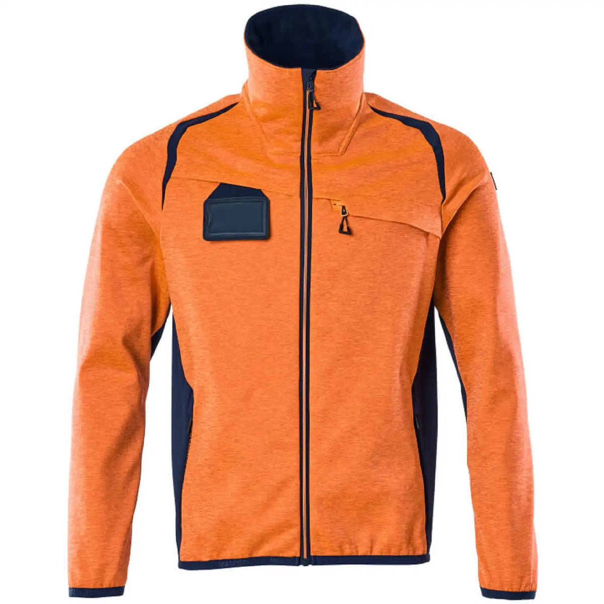 Mascot Accelerate Safe Fleecejacke – orange/schwarzblau