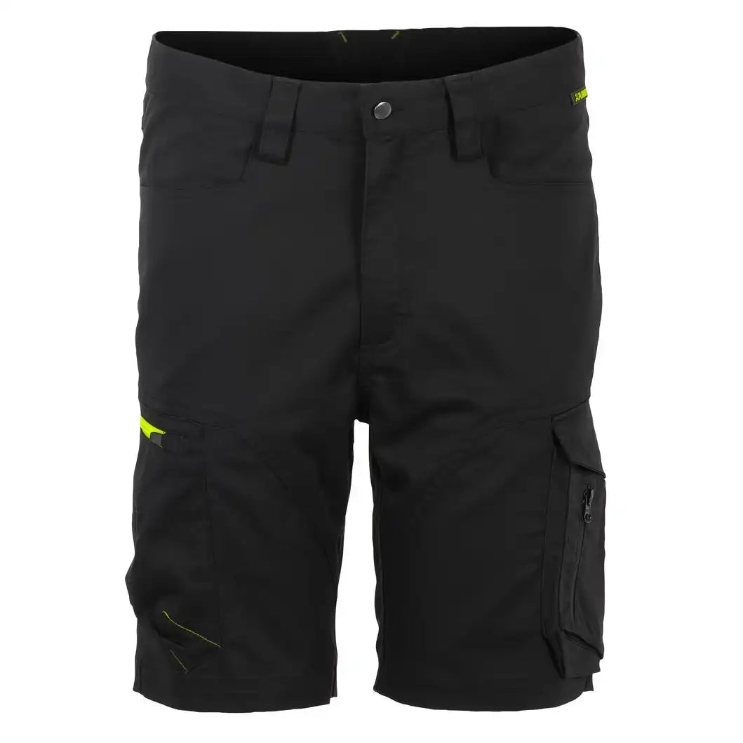 Planam Stretchline Arbeitsshorts – schwarz