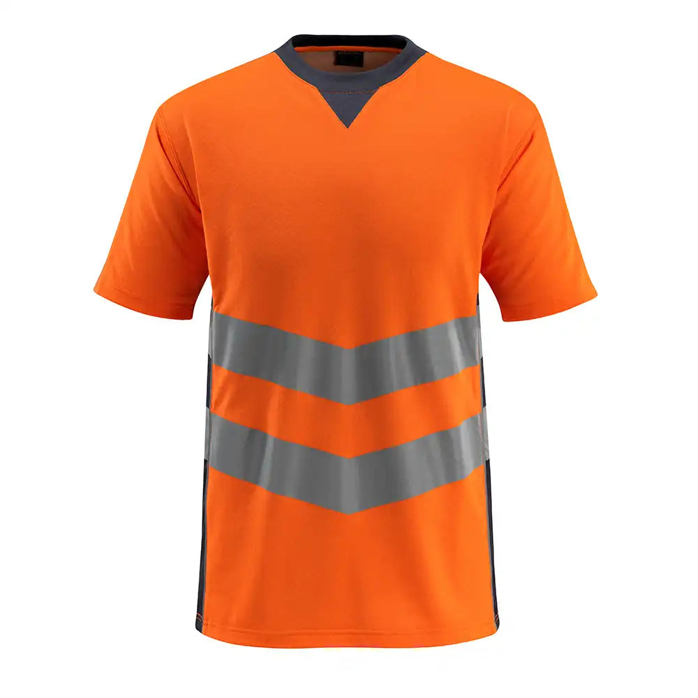 Mascot Sandwell Safe Supreme Warn-T-Shirt – orange/schwarzblau