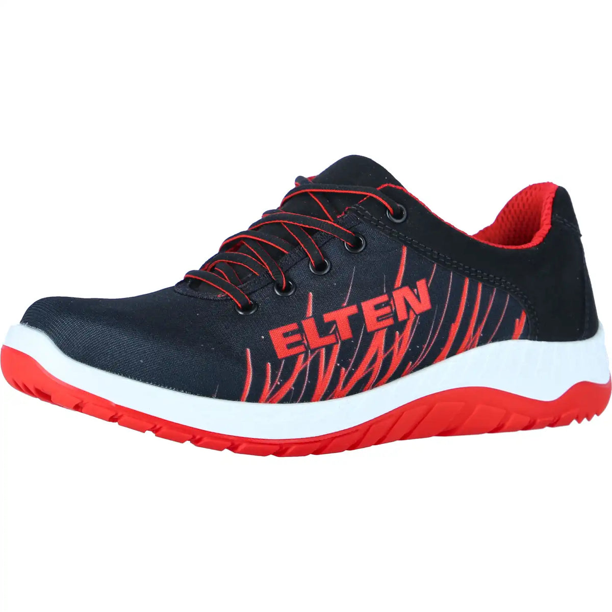 Elten Damen Lana BLACK-RED LOW ESD O1 Berufsschuh rot – rot