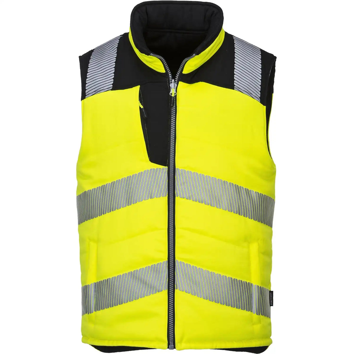 Portwest PW374 wend. PW3 Warnschutz Winterweste – gelb/schwarz